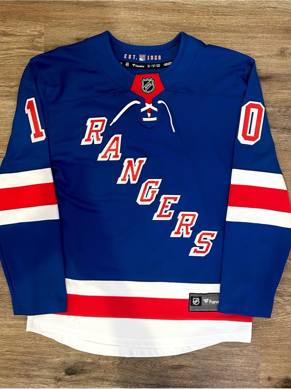 New York Rangers / Artemi Panarin Fanatics Breakaway Hockey Jersey XS